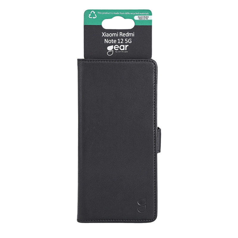 GEAR Wallet Black Xiaomi Redmi Note 12