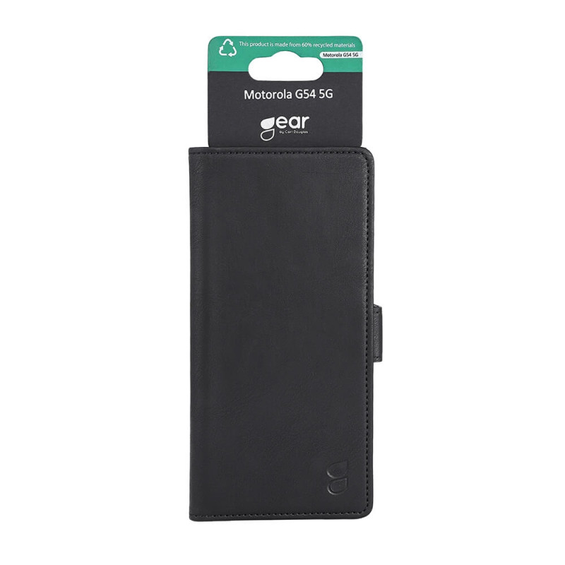 GEAR Wallet Black Motorola Moto G54