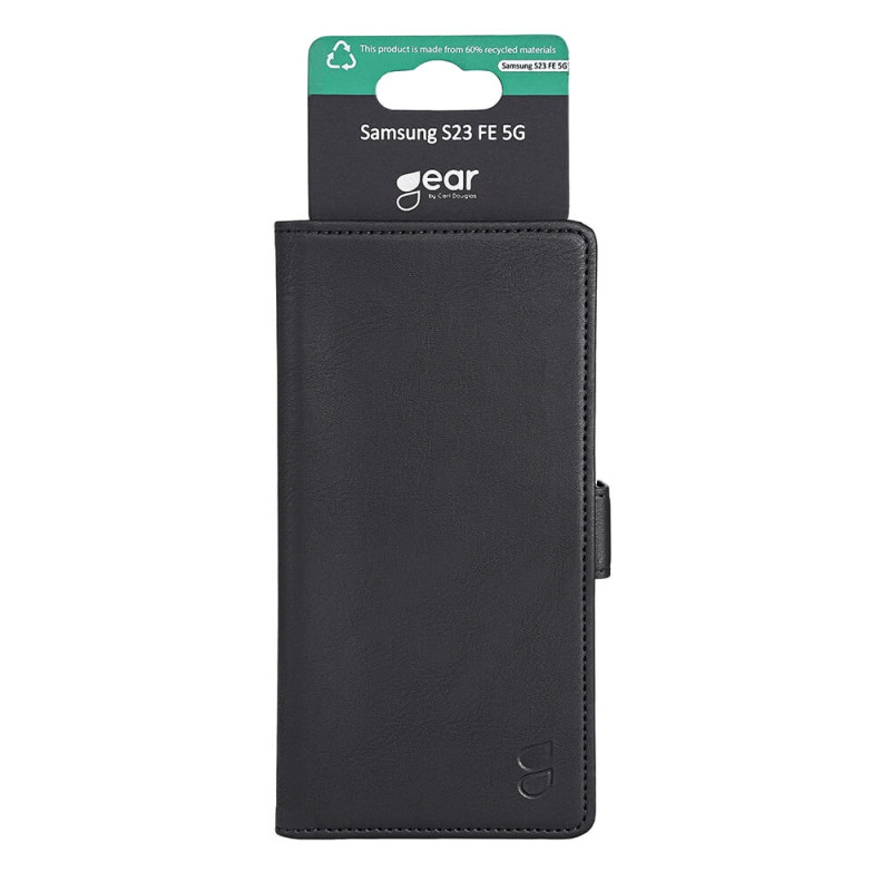 GEAR Wallet cover, sort til Samsung Galaxy S23 FE