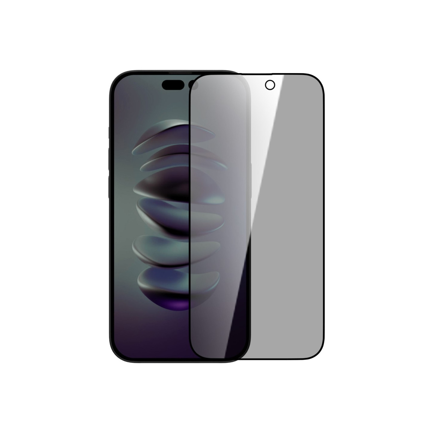 NILLKIN For iPhone 15 Anti - Spy Skjermbeskytter Full Dekning