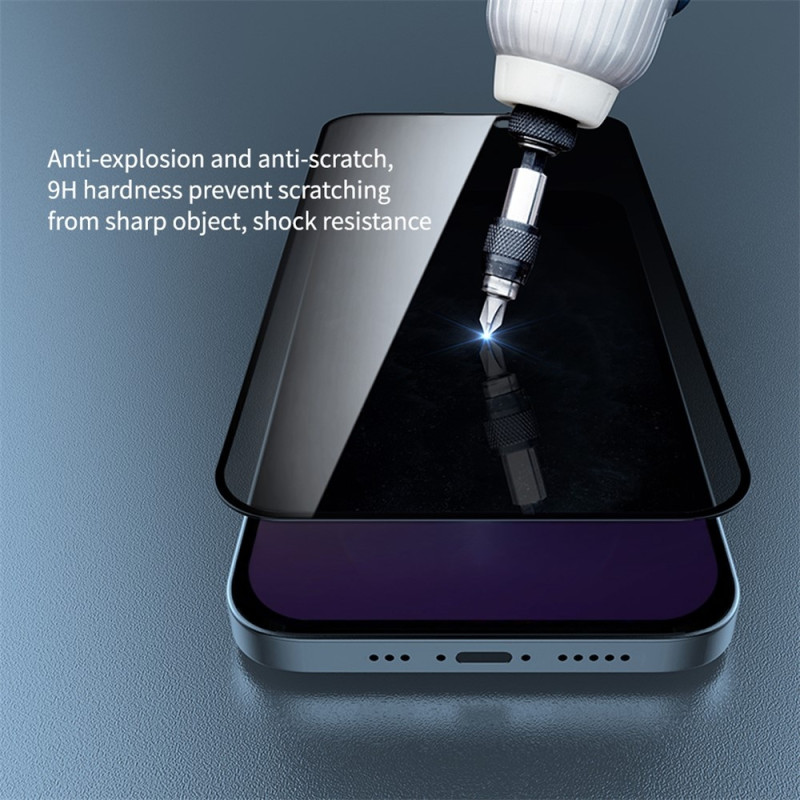 NILLKIN For iPhone 15 Anti - Spy Screen Protector Full Coverage