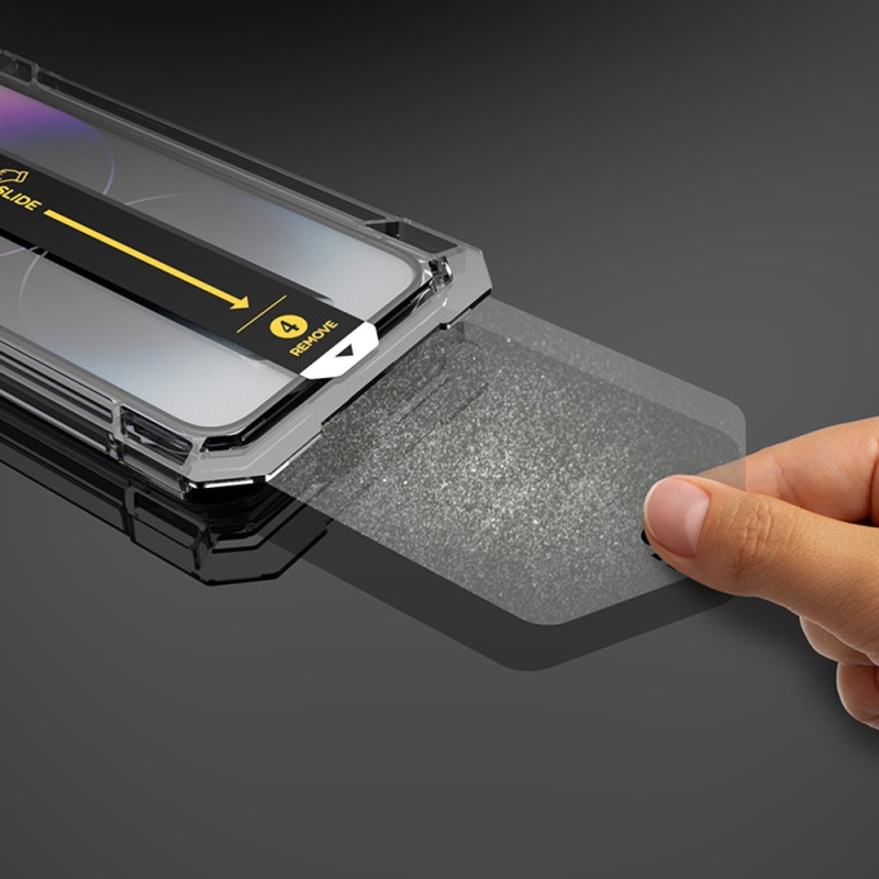 For iPhone 15 Plus Anti - Spy Privacy Skjermbeskytter i Herdet Glass