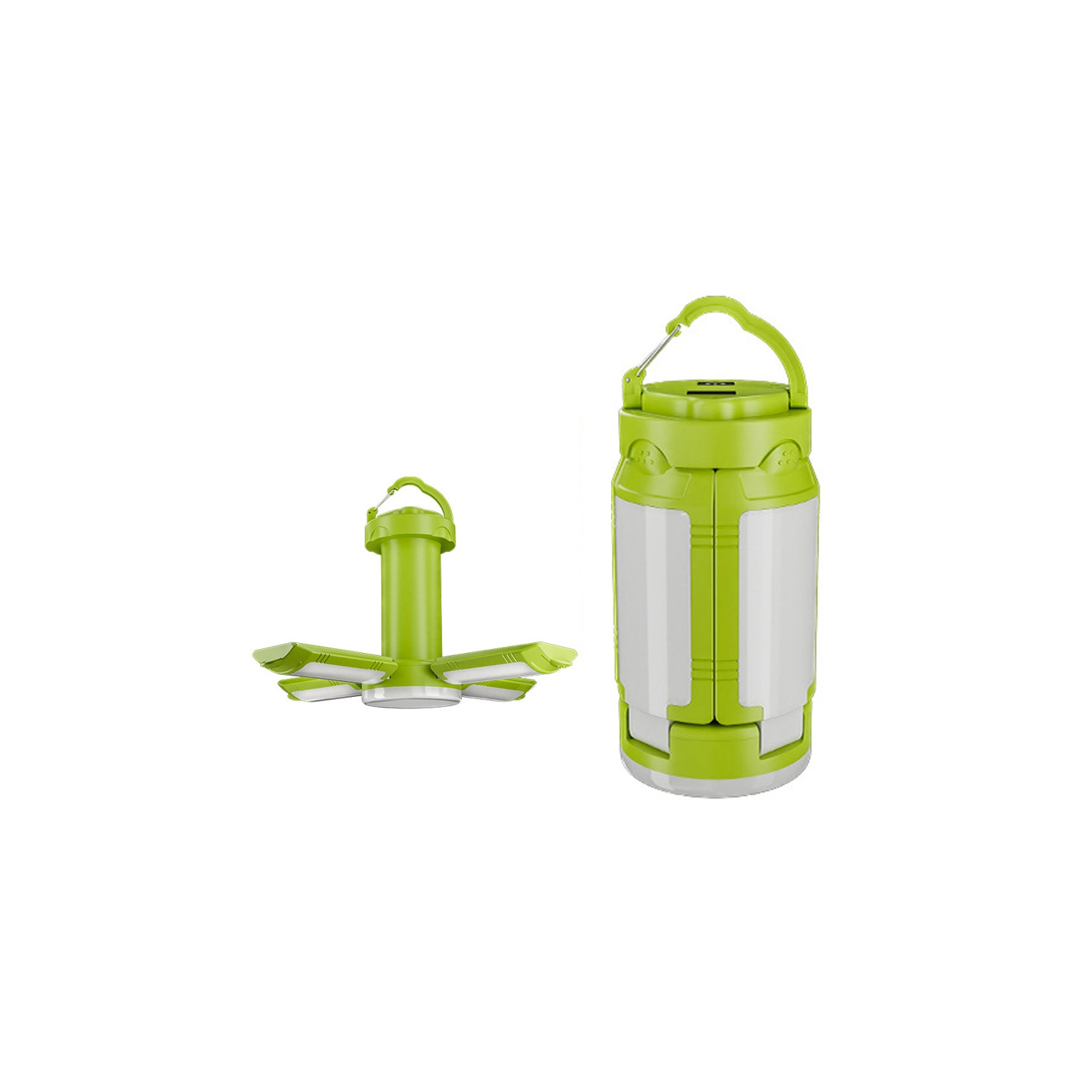 Foldable Camping Lantern Rechargeable 4 Light Modes Waterproof Tent Lamp Lantern