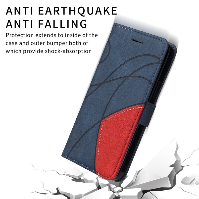 Til Xiaomi Redmi Note 15 Pro 5G KT-serie-1 dobbeltfarve tegnebog