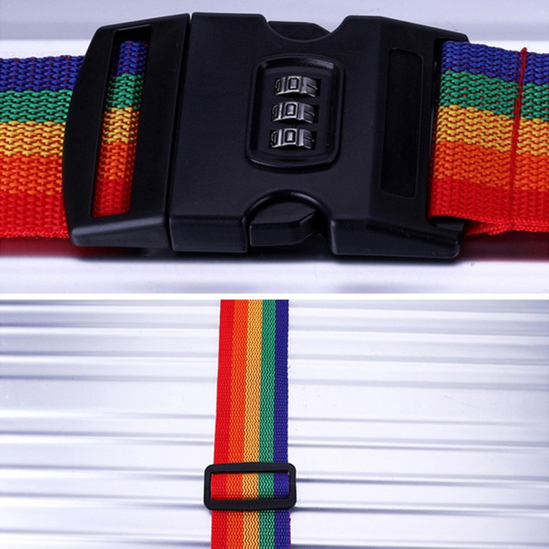Anti - theft Strap For Luggage Suitcase Password Safe Lock - Pride
