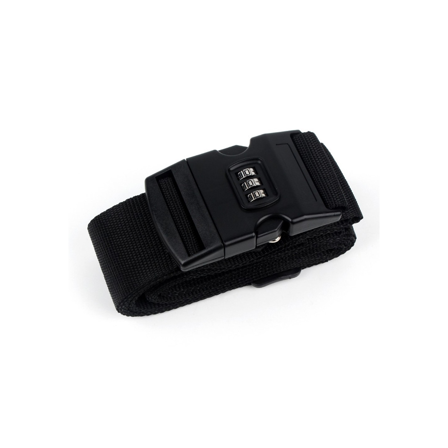 Anti - theft Strap For Luggage Suitcase Password Safe Lock - Black