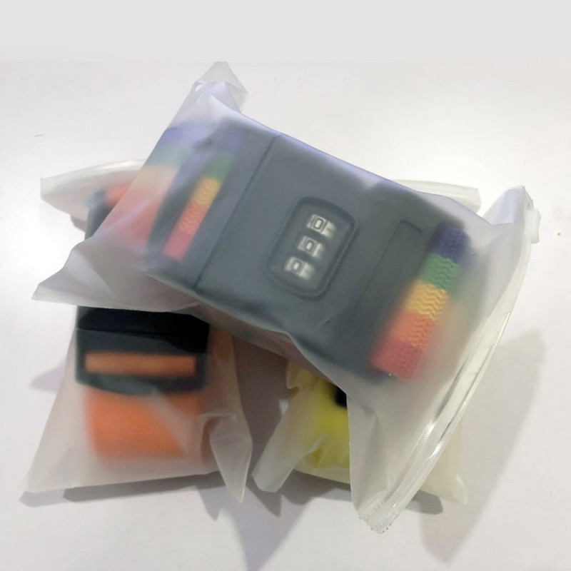 Tyverisikringsstrop til bagagekuffert Password Safe Lock - Sort