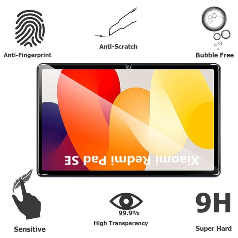2 kpl Karkaistun lasin suoja Xiaomi Redmi Pad SE