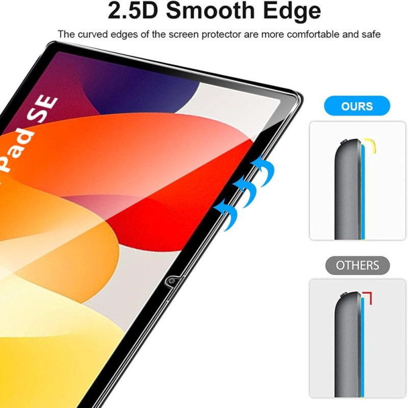 2 pcs Tempered Glass Protector Xiaomi Redmi Pad SE