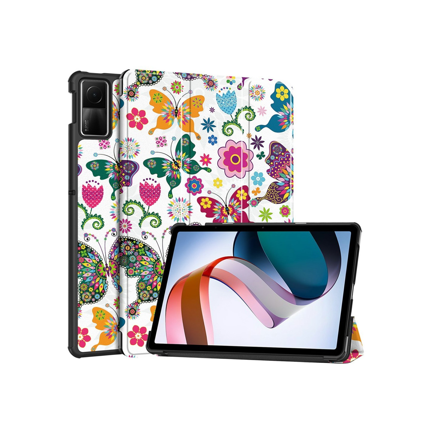 Slim Fit Deksel Til Xiaomi Redmi Pad SE - Sommerfugler