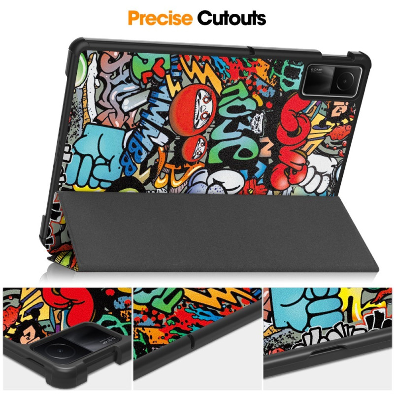 Xiaomi Redmi Pad SE Stand Slim Fit Peite Sleep/Wake - Graffiti