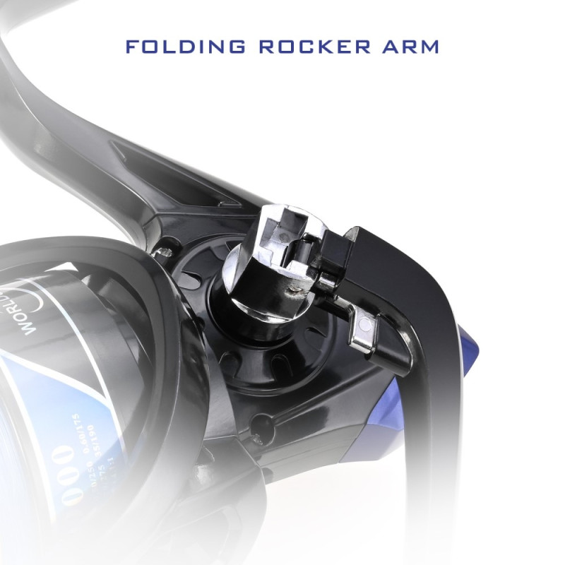 LEO Spinning hjul Fiskehjul Stor kapacitet Letvægt Kraftig