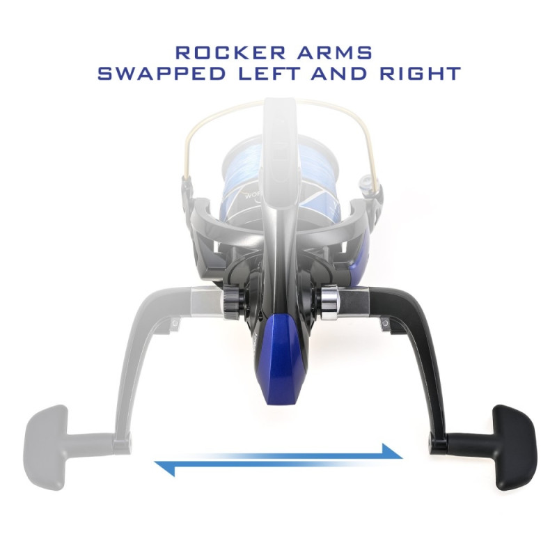 LEO Spinning kela Kalastuskela Suuri kapasiteetti Kevyt Tehokas