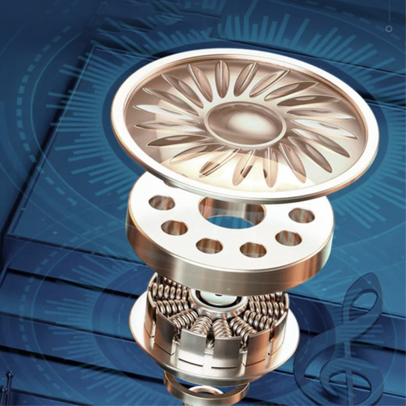 Sovehodetelefoner Bluetooth - hodetelefoner i øret for å sove med - hvit