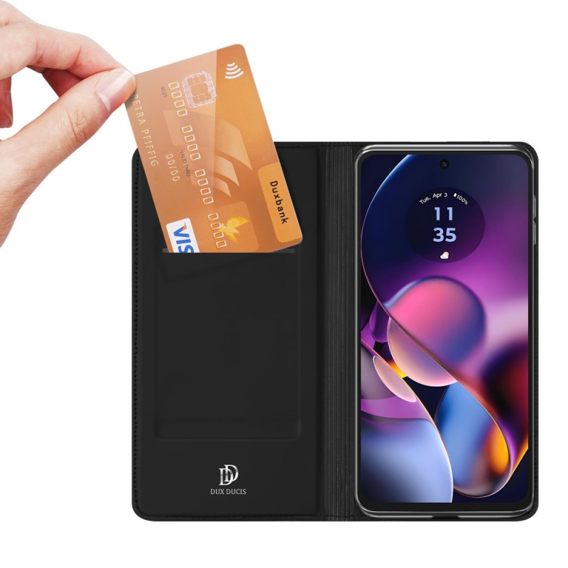 DUX DUCIS Skin Pro Series Stativ Flip - etui Motorola Moto G54 - Sort