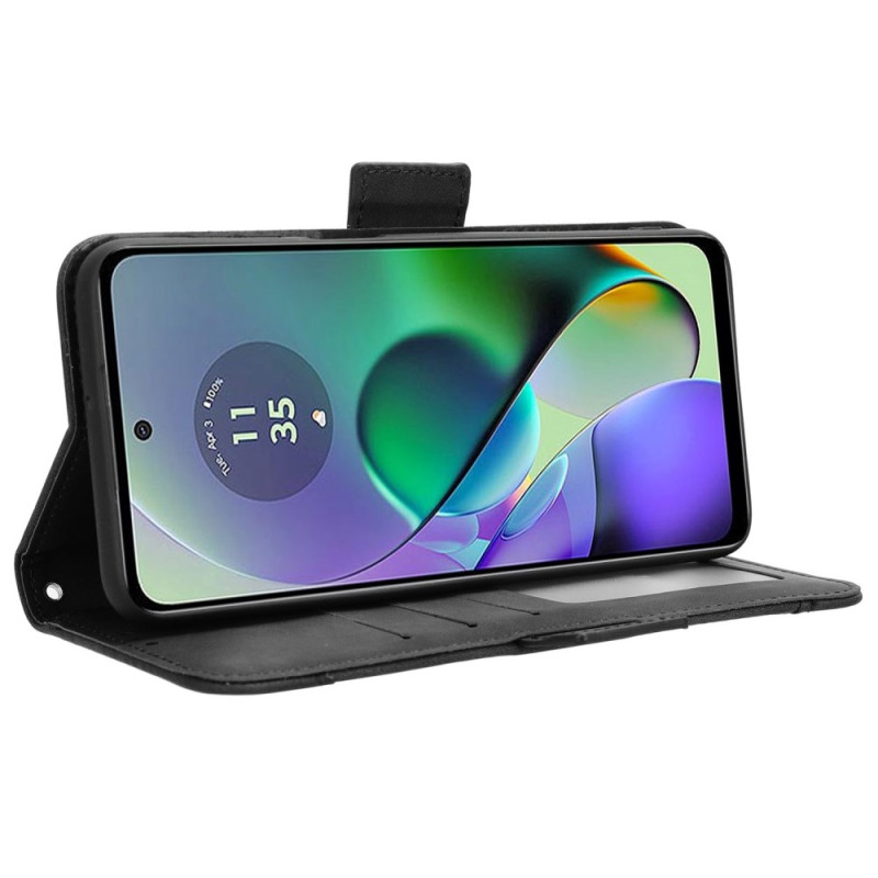 Motorola Moto G54 5G telefon tegnebog med flere kortspor - sort