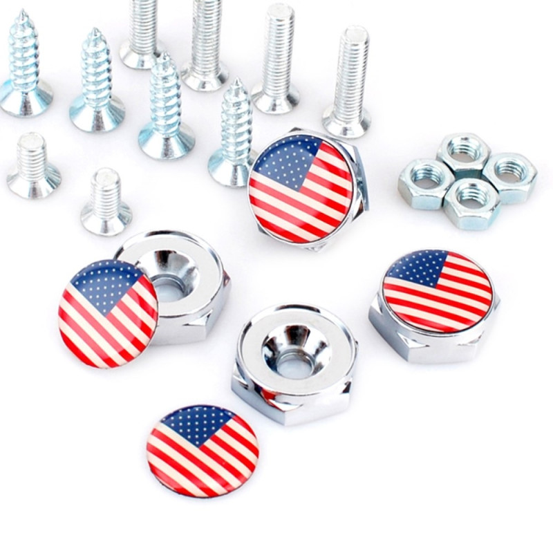Screws For Registration Plate Car Motorcycle registration plate - USA