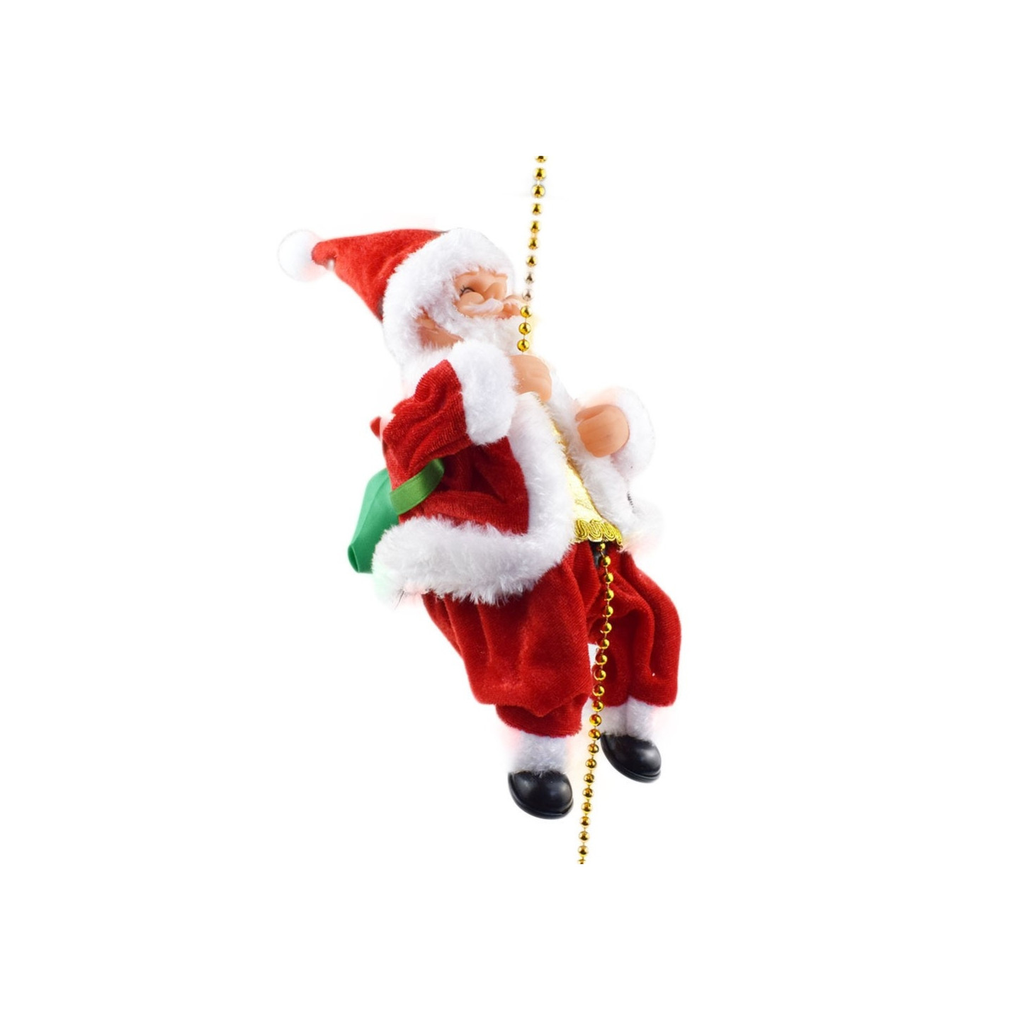 Christmas Santa Claus Doll Climbing Rope hanging decoration Xmas