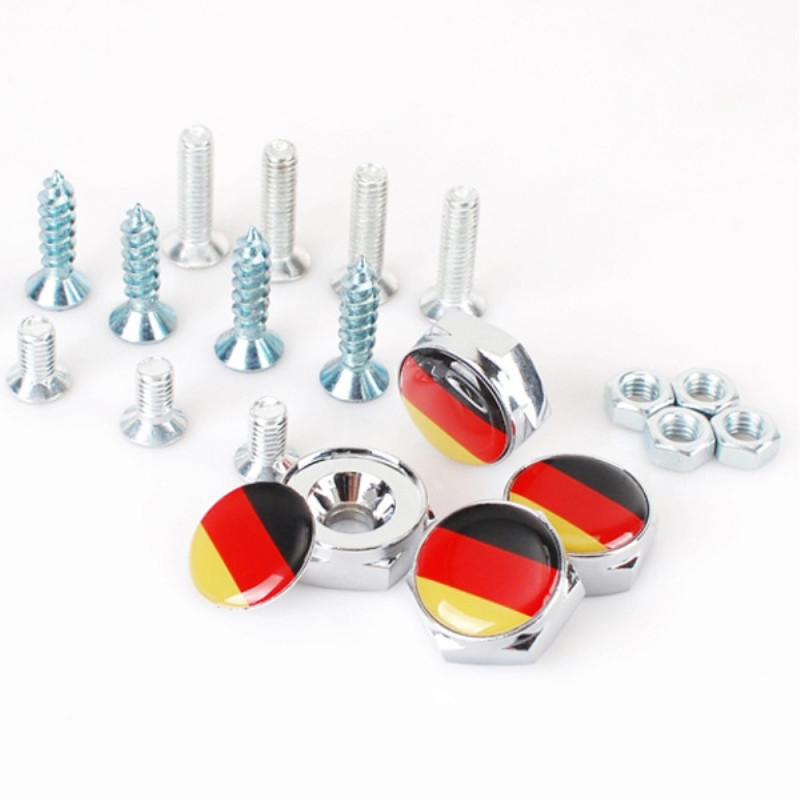 Screws For Registration Plate Car Motorcycle registration plate - Germany