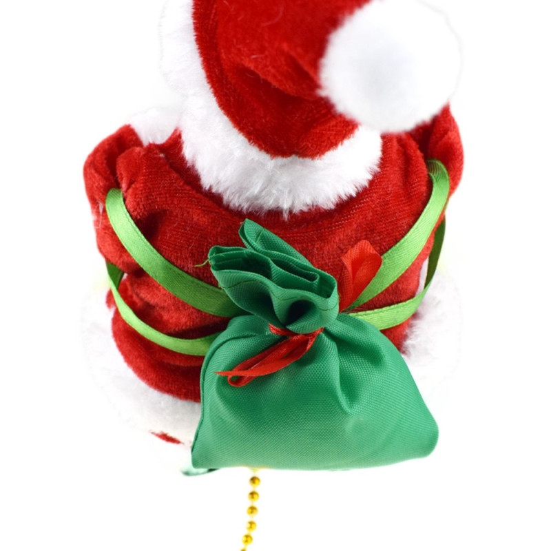 Christmas Santa Claus Doll Climbing Rope hanging decoration Xmas