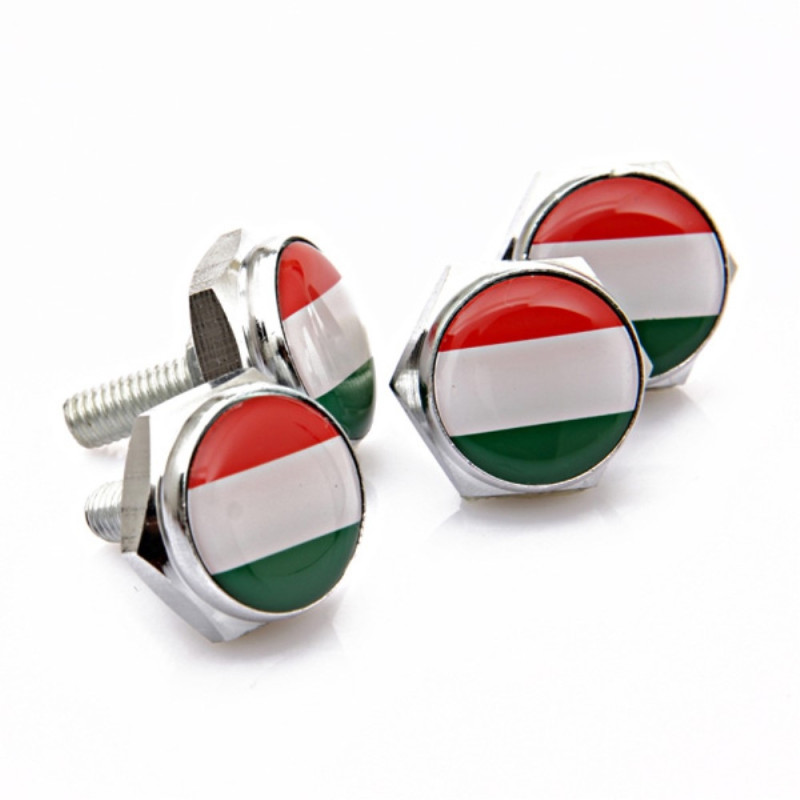 Skruer til lisensplate Bilmotorsykkel lisensplate - Italia