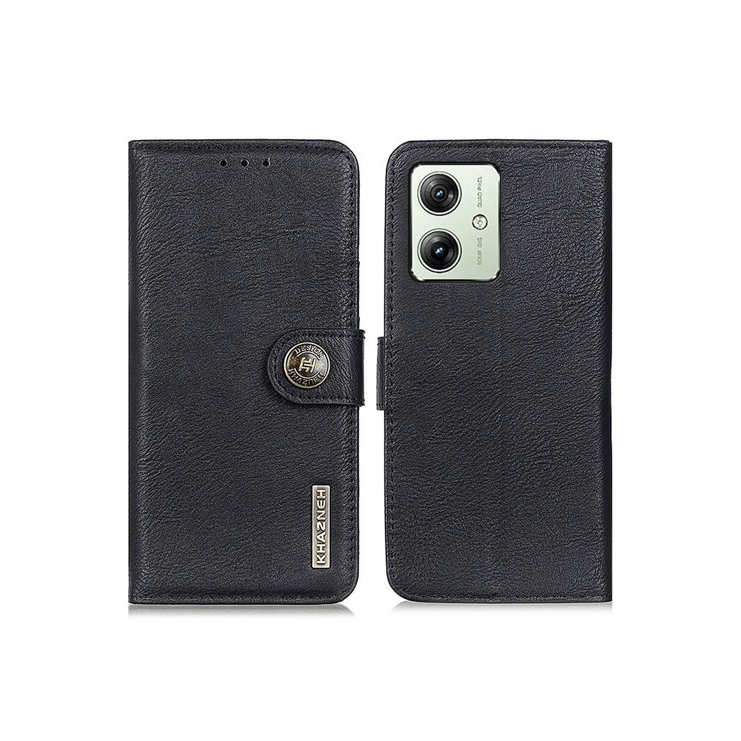 KHAZNEH Wallet Stand Case for Motorola Moto G54