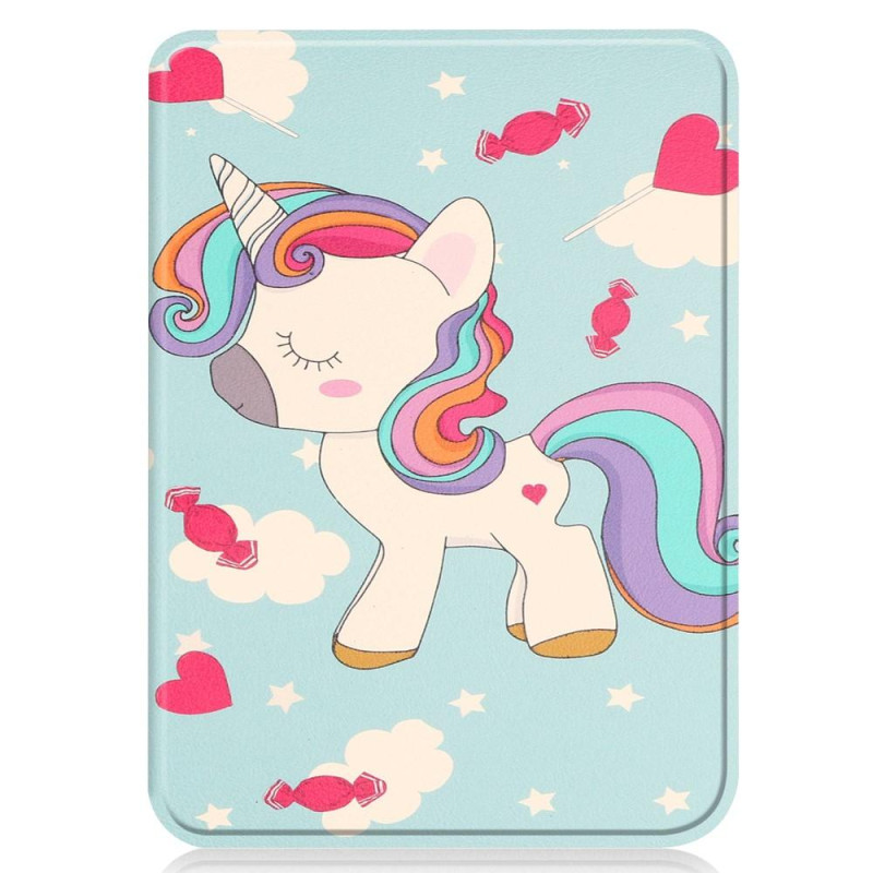 Stand Case Cover for Kobo Clara 2E - Unicorn