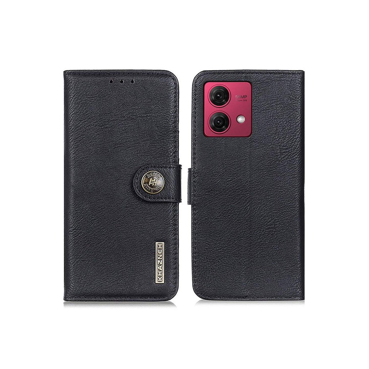 KHAZNEH Wallet Stand Case for Motorola Moto G84