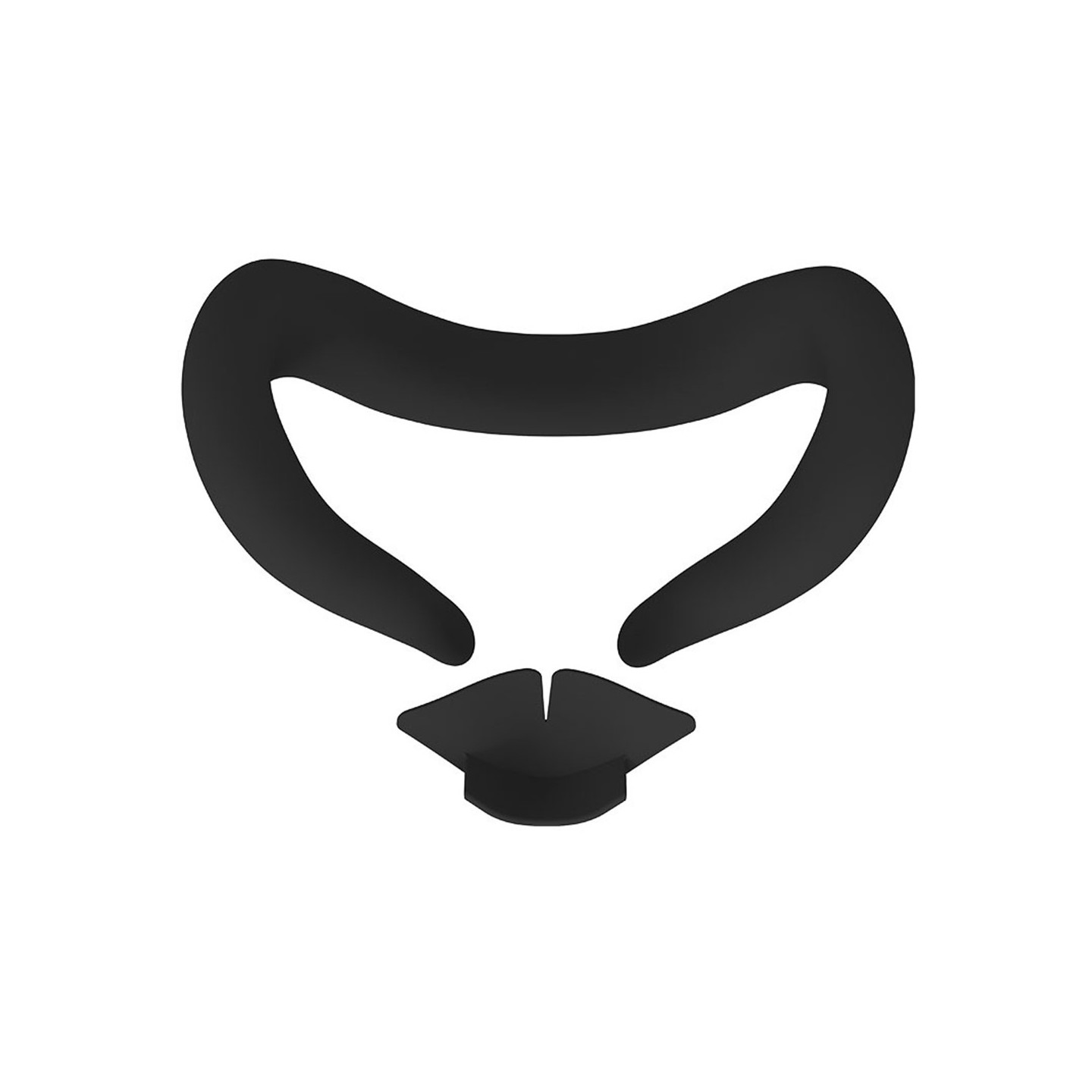 Meta Quest 3 Eye Mask Suojakuori nenätuella - Musta