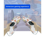 Meta Quest 3 VR Gaming tillbehör Gun Shooting Controller Skydd
