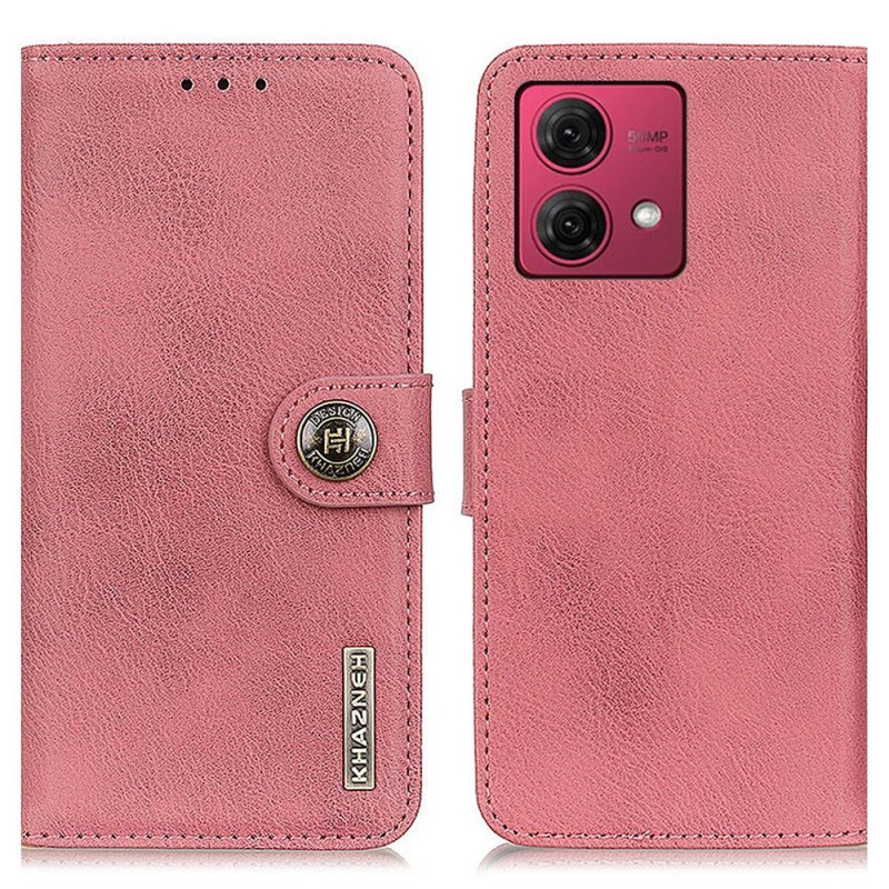 KHAZNEH Wallet Stand Case for Motorola Moto G84