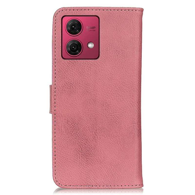 KHAZNEH Motorola Moto G84 Lommebok - deksel - Rosa