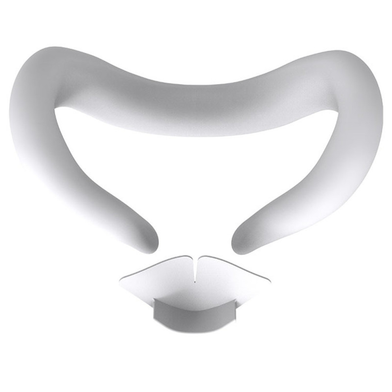Meta Quest 3 Eye Mask Protective Cover with Nose Support - White