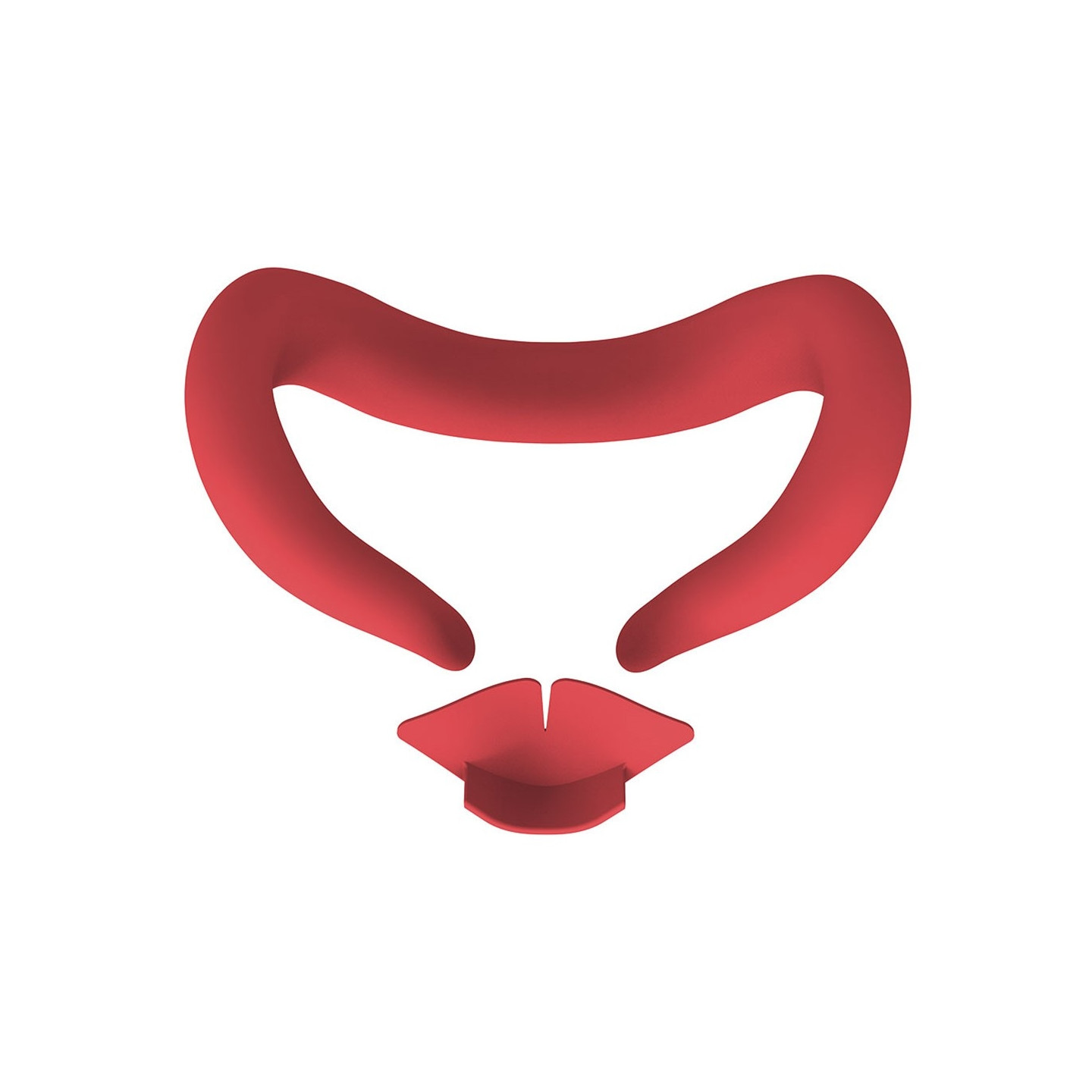 Meta Quest 3 Eye Mask Suojakuori nenätuella - punainen