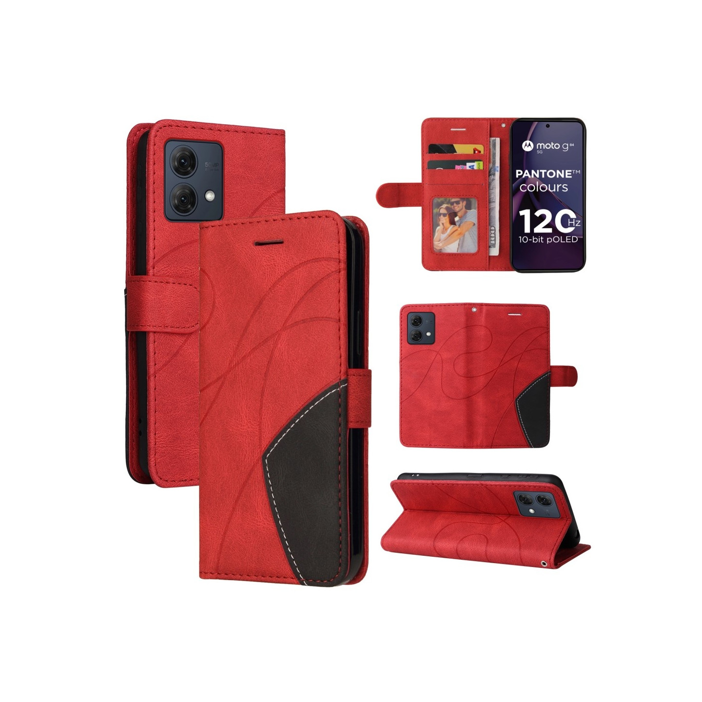 Motorola Moto G84 KT - sarjalle 1 kaksiväriselle