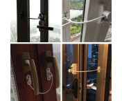 Fönster Säkerhet Barn Djur Stöldskydd Lås Lådor Skåp Dörr