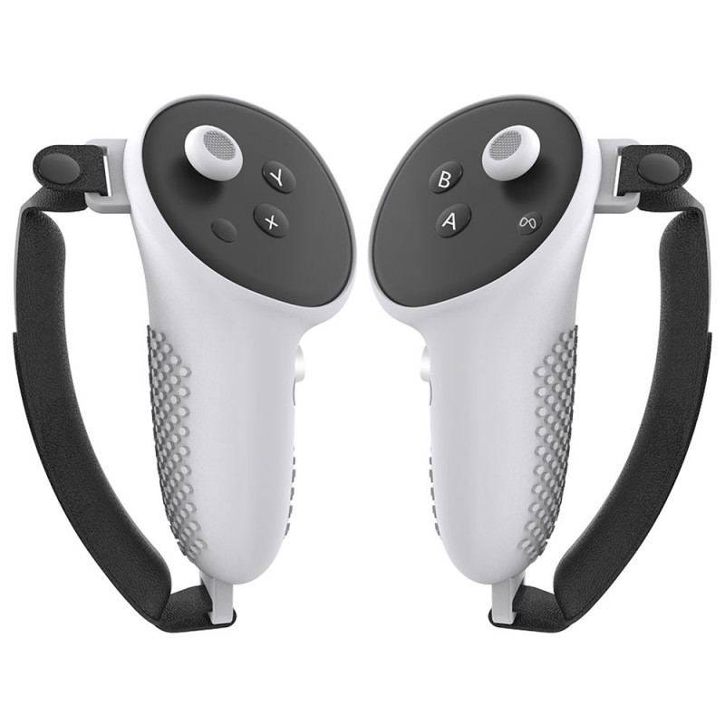 Meta Quest 3 Control Protection Silicone Case Hand Strap - White