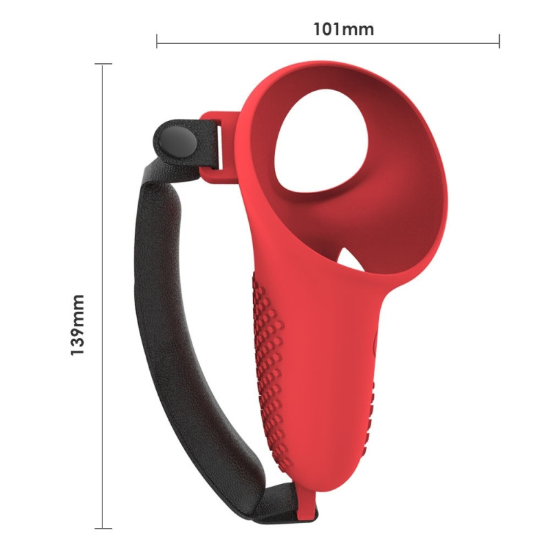 Meta Quest 3 Control Protection Silicone Case Hand Strap - Red