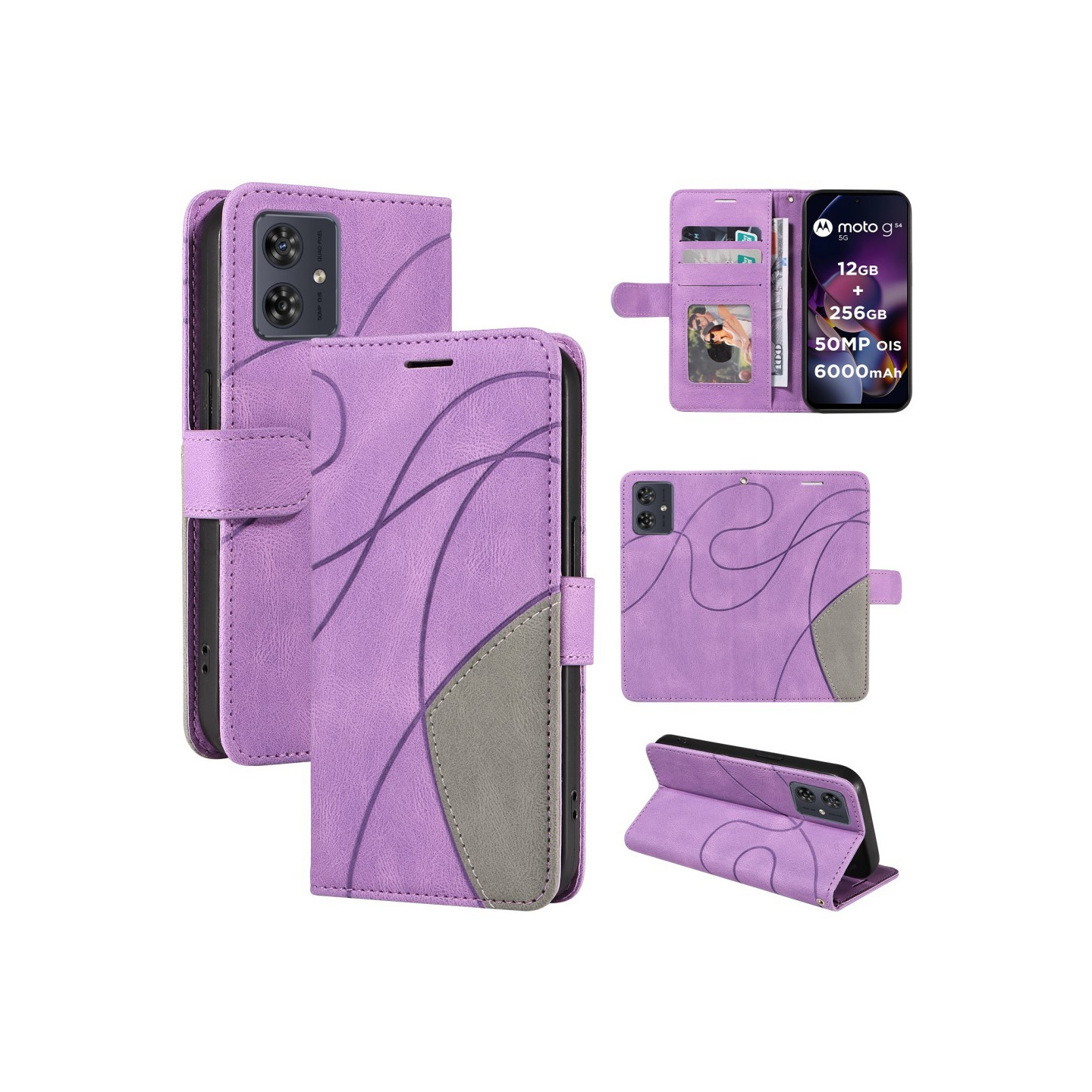 For Motorola Moto G54 KT Series - 1 Dual - color