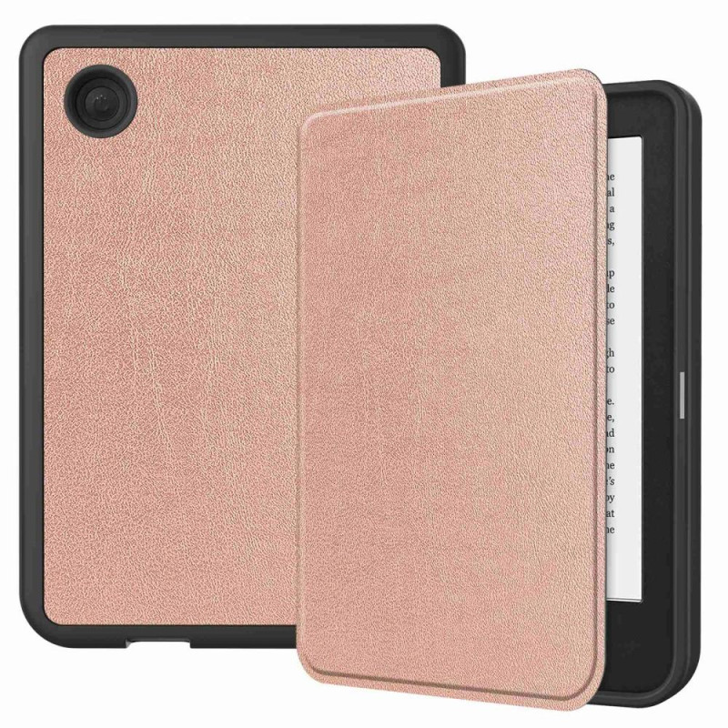 Stand Case Cover for Kobo Clara 2E - Gold
