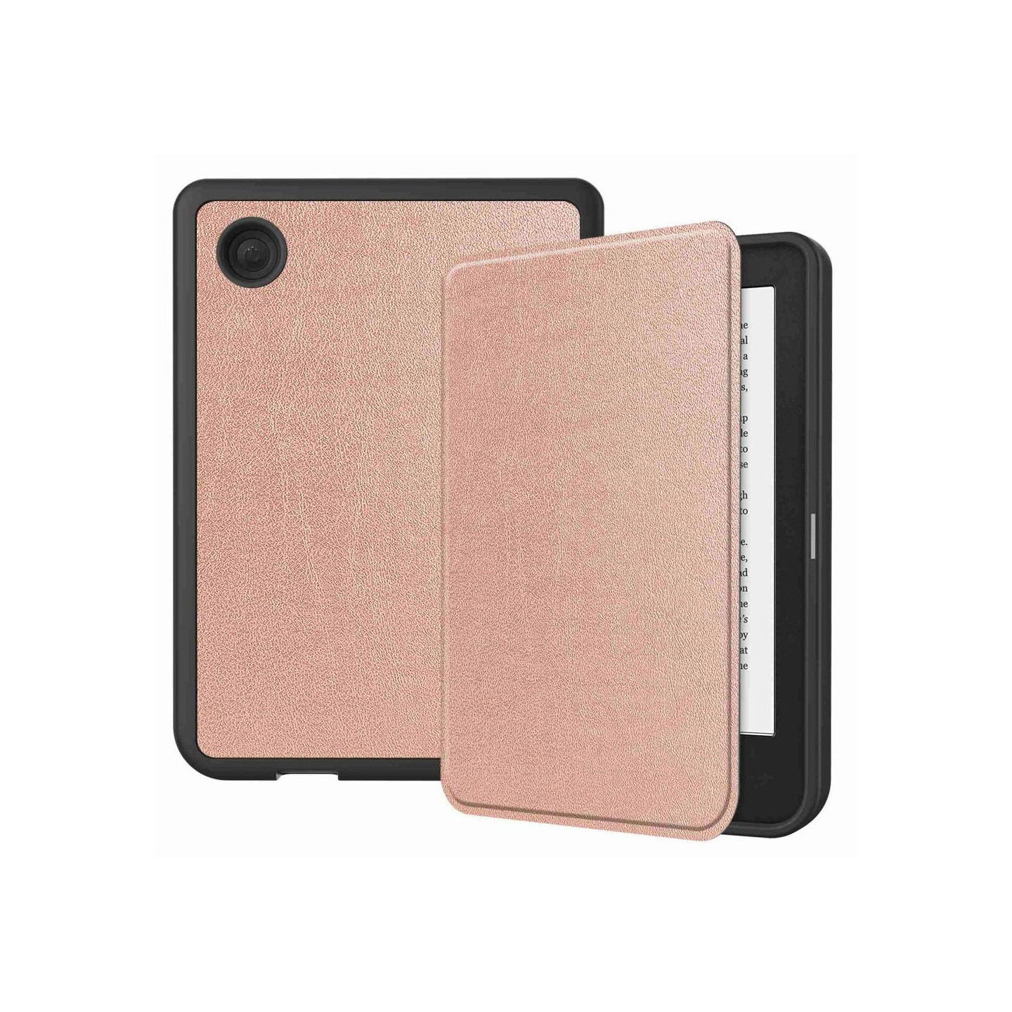 Stand Case Cover for Kobo Clara 2E - Gold