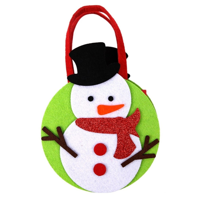 Christmas Sweets Cookies Bag Christmas Gift Gift Bag - Snowman