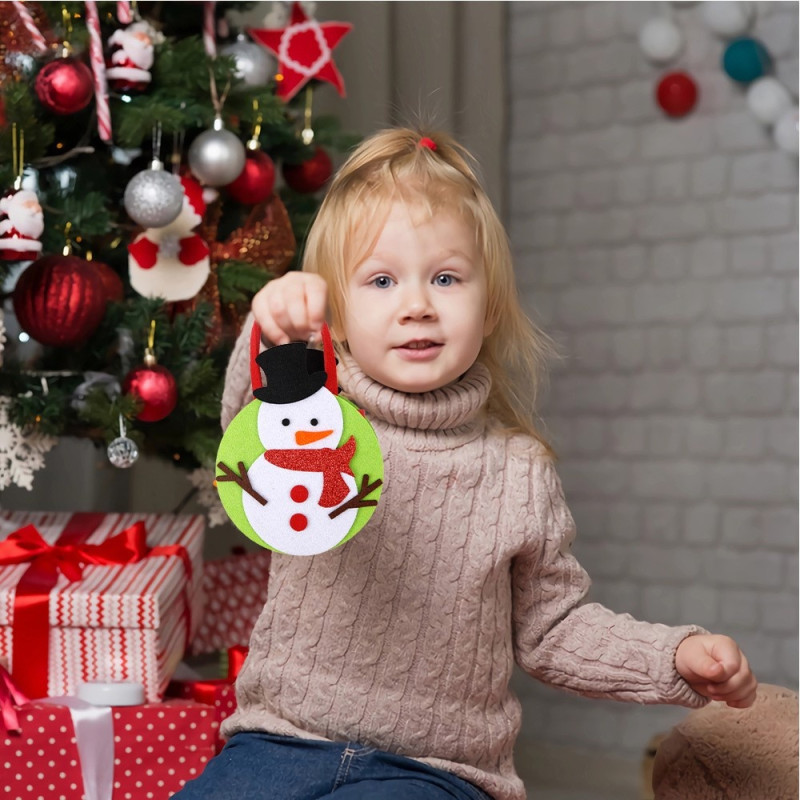 Julejule godterikakepose Julegavegave - Snømann