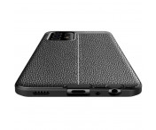 Till Samsung Galaxy A72 5G TPU skal Litchi Texture - Svart