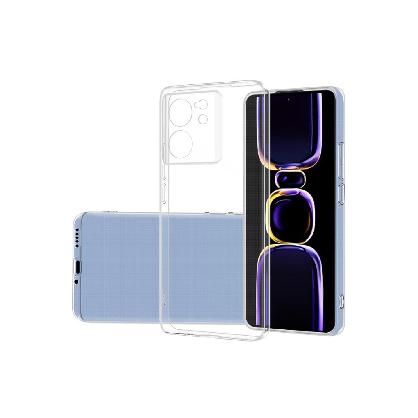 Til Xiaomi 13T / 13T Pro Shell Case TPU Transparent