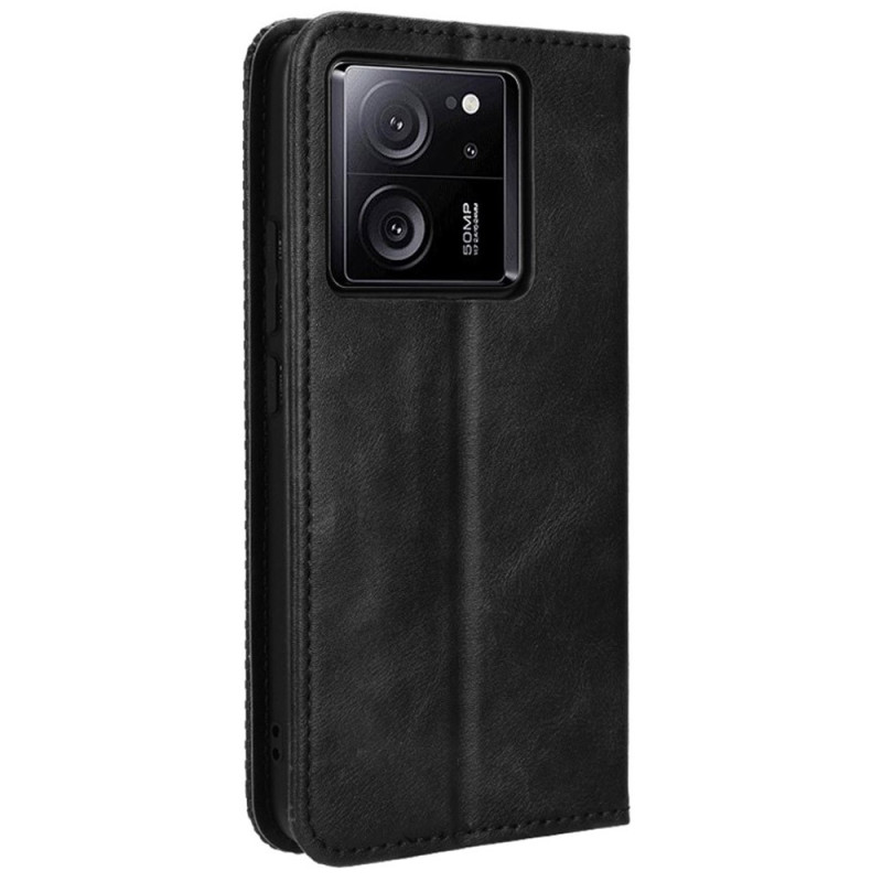 Til Xiaomi 13T/13T Pro Lommebok - deksel - Svart