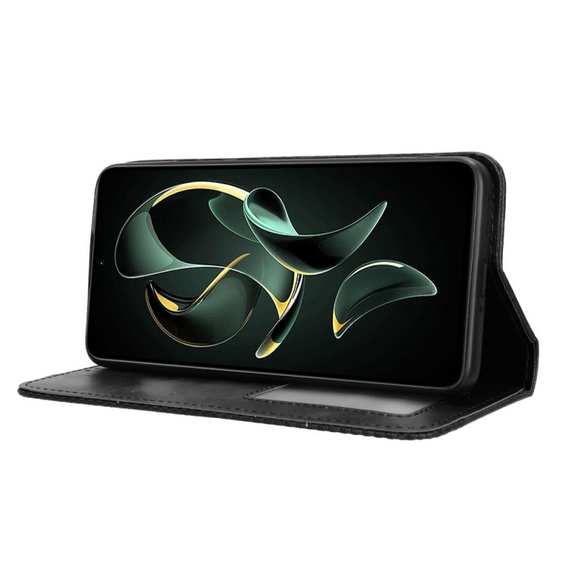 Til Xiaomi 13T/13T Pro Lommebok - deksel - Svart