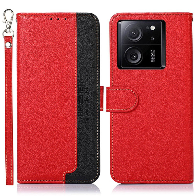 KHAZNEH Phone Cover to Xiaomi 13T / 13T Pro - Red/Black