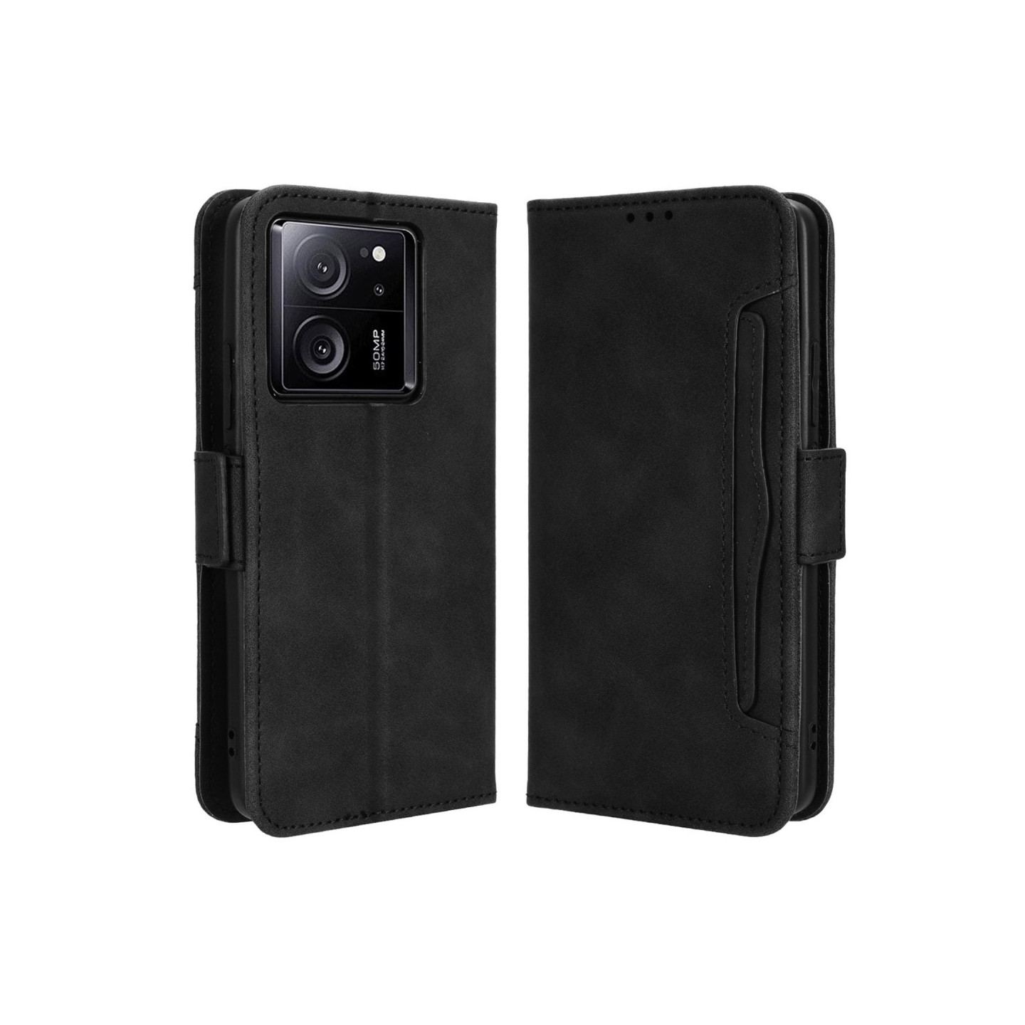 Xiaomi 13T / 13T Pro useiden korttipaikkojen lompakkokotelon suoja