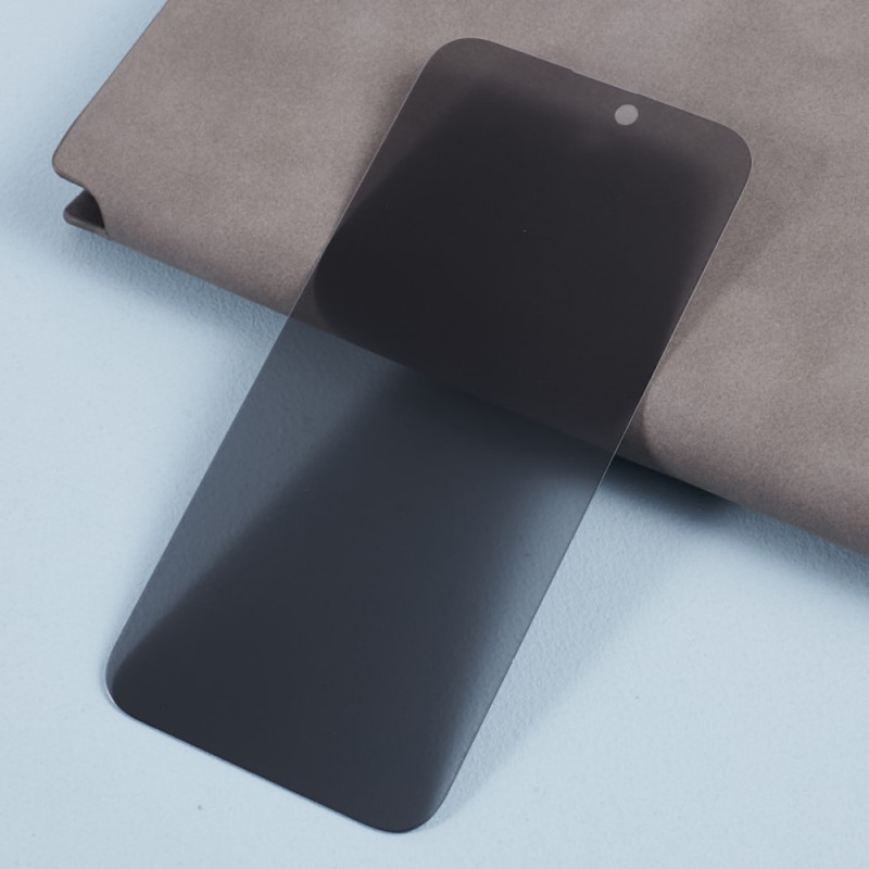 til iPhone 15 Plus Full Deksel Herdet Glass Anti - Spy Privacy